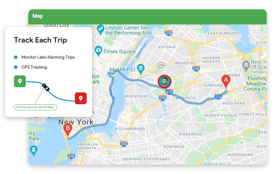 Track your trip